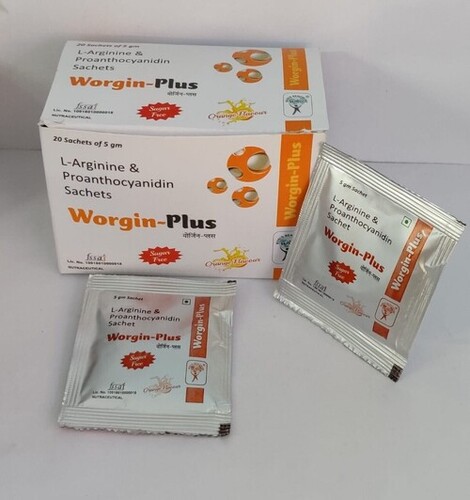 L-ARGININE 3GM PROANTHOCYANIDINES 75MG SACHET