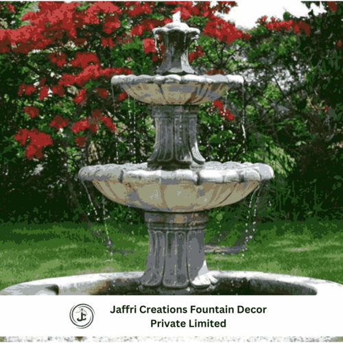 Standalone 2 Tier Water Fountain