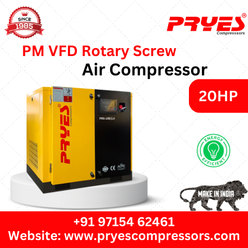 PRSPMV 20D PM VFD SCREW AIR COMPRESSOR