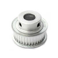 Aluminium Timing Pulley - Color: Silver