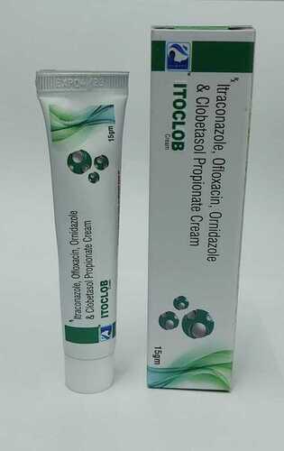 ITRACONAZOLE 1% OFLOXACIN 0.75% ORNIDAZOLE 2% CLOBETASOLE 0.05% CREAM