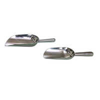 Silver Open Type Pharmaceutical Scoop