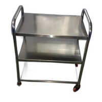 Durable Stainless Steel Multi Shelf Trolley
