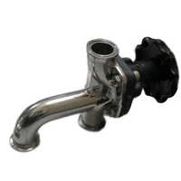 Zero Dead Leg Sanitary Valve - Stainless Steel, 1/2'' To 2.5'' Port Sizes, Silver Finish | High Pressure Water Application