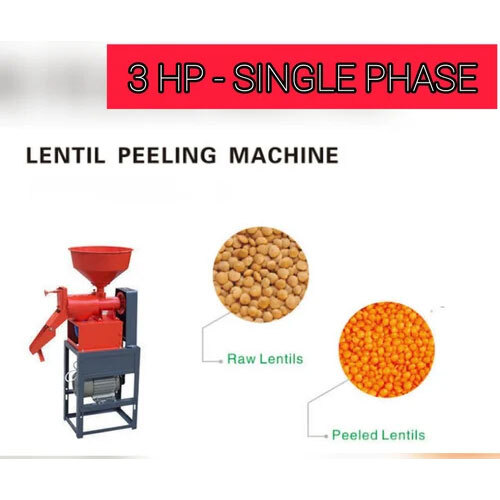 Lentil Peeling Machine