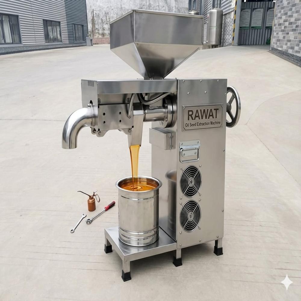 Commercial Expeller Cold Press Oil Machine - Automatic Grade: Automatic