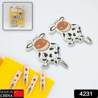 HOME  DECORATIVE HOOKS BATHROOM  ALL TYPE WALL USE HOOK  (4228)