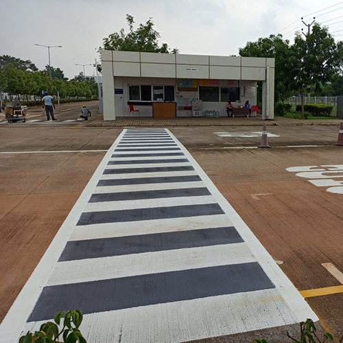 Entrance Zebra Thermoplastic Paint Marking સેવાઓ