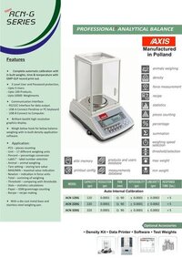 SIM-ACN-320N  ANALYTICAL BALANCE - CAP : 320G X 0.1MG