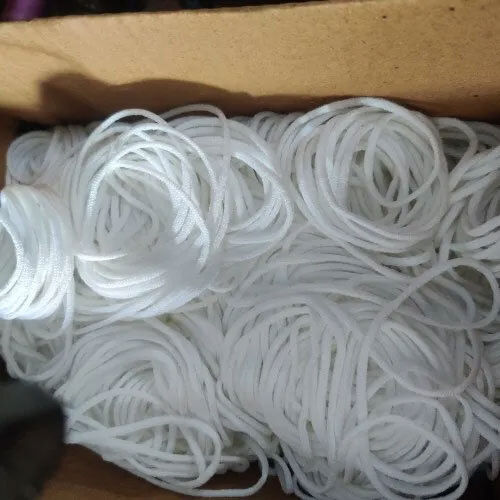 White Mask Elastic Bands