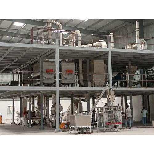 Semi-Automatic 100 Hp Ss304 Automatic Spices Processing Plant