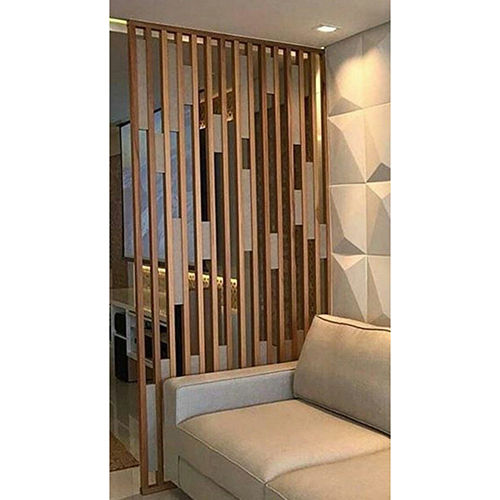 Interior Design Partition Wall - Color: Brown