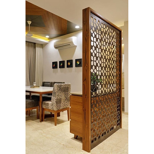 Artistry Wooden Room Divider Design Partition Wall