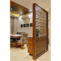 Artistry Wooden Room Divider Design Partition Wall