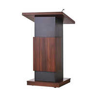 Portable Podium Stand With Wheels Lecterns Church Pulpits Tilting Table Top