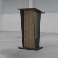 Wooden Stand-Up Floor Podium