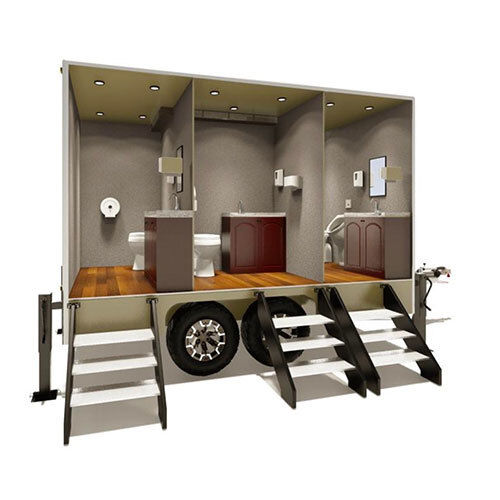 Mobile Trailer Toilet