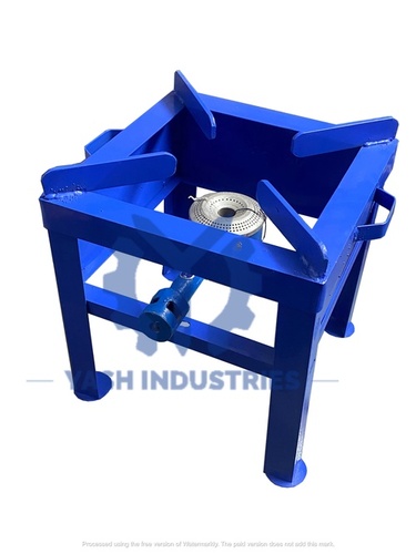 12 X 12 X 12 Mild Steel Normal Heavy Gas Bhatti - Application: Cooking