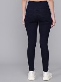 M Moddy 234C-Blue Women Slim Fit Stretchable Dark Blue Jean
