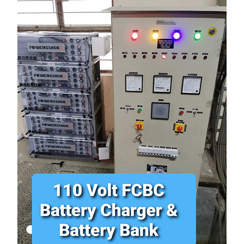 Stainless Steel 110V Fcbc Battery Charger And Battery Bank