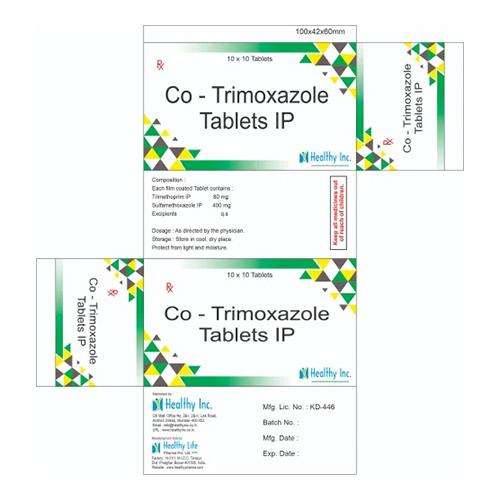 Co-Trimoxazole Tablets Ip Grade: Medicine Grade