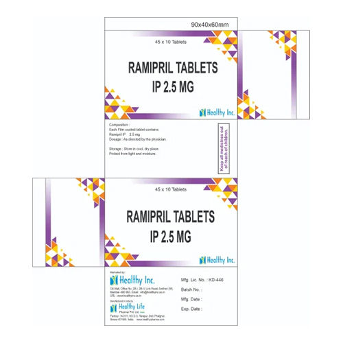 2.5mg Ramipril Tablets IP