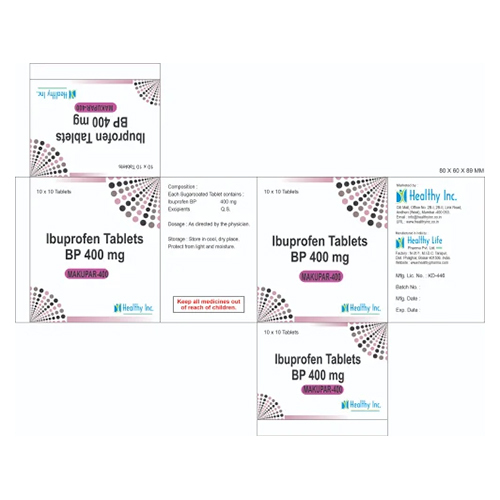 400mg Ibuprofen Tablets BP