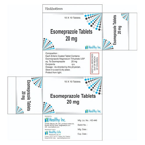 20mg Esomeprazole Tablets