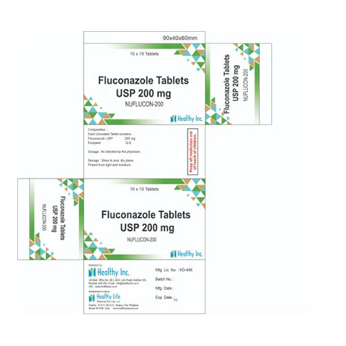 200Mg Fluconazole Tablets Usp Grade: Medicine Grade