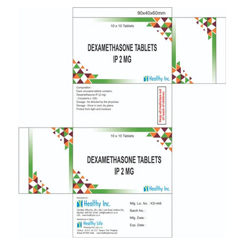 2Mg Dexamethasone Tablets Ip Grade: Medicine Grade