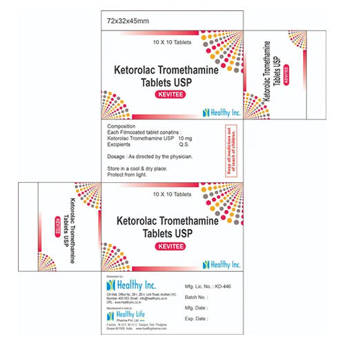 Ketorolac Tromethamine Tablets USP
