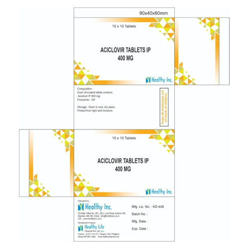 400mg Aciclovir Tablets IP