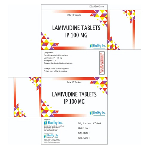 100mg Lamivudie Tablets IP