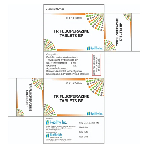 Trifluoperazine Tablets Bp Grade: Medicine Grade