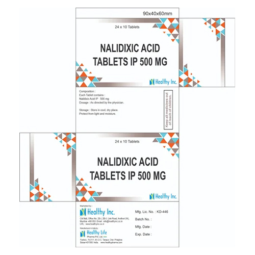 500mg Nalidixic Acid Tablets IP