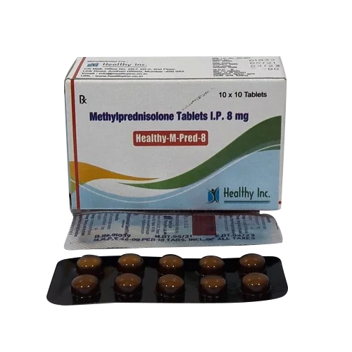 8mg Methylprednisolone Tablets IP