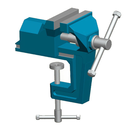 Steel B-30 Baby Vice With Swivel Base