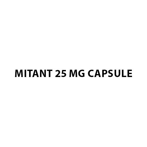 Mitant 25 mg Capsule