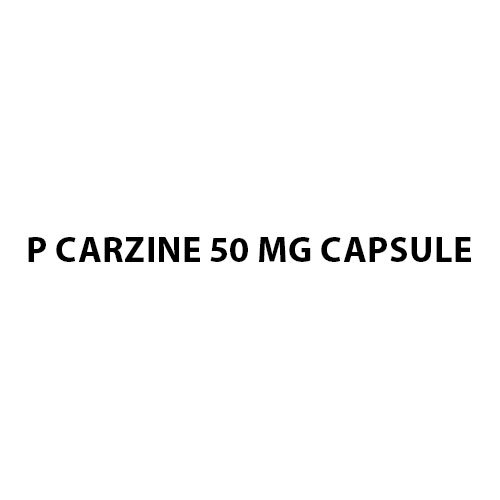 P Carzine 50 mg Capsule