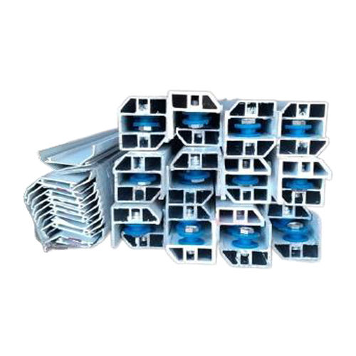 Blue White Aluminum Profiles With Stainless Steel Bolts