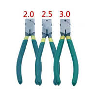 2/2.5/3.0mm Wire Stiffener Plier - High Speed Steel, 7 Inch Size, V-shaped Rubber Handle | Available In Multiple Colors, Industrial Tool With Warranty