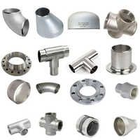 Duplex Steel Pipe Fittings - 10 Mm Thickness, Silver Color | Round, Rectangle, Square Shapes, Durable Duplex Steel Material