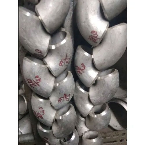 Silver Stainless Steel Butt Weld Elbow