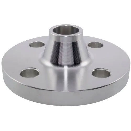 Silver Stainless Steel Weld Neck Flange