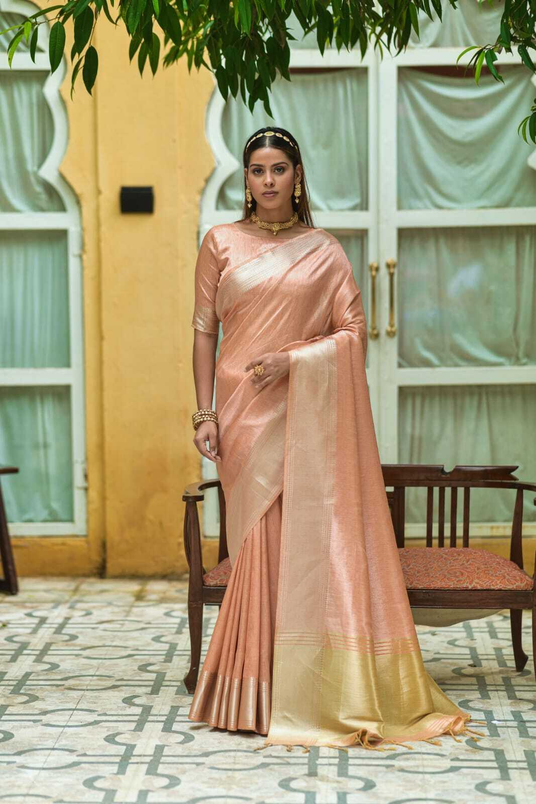 Linen Saree