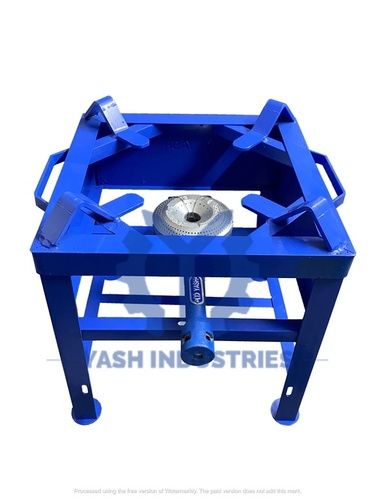 15 x 15 x 15 Mild Steel Bandpatti Heavy Gas Stove/Gas Bhatti/Gas Chula