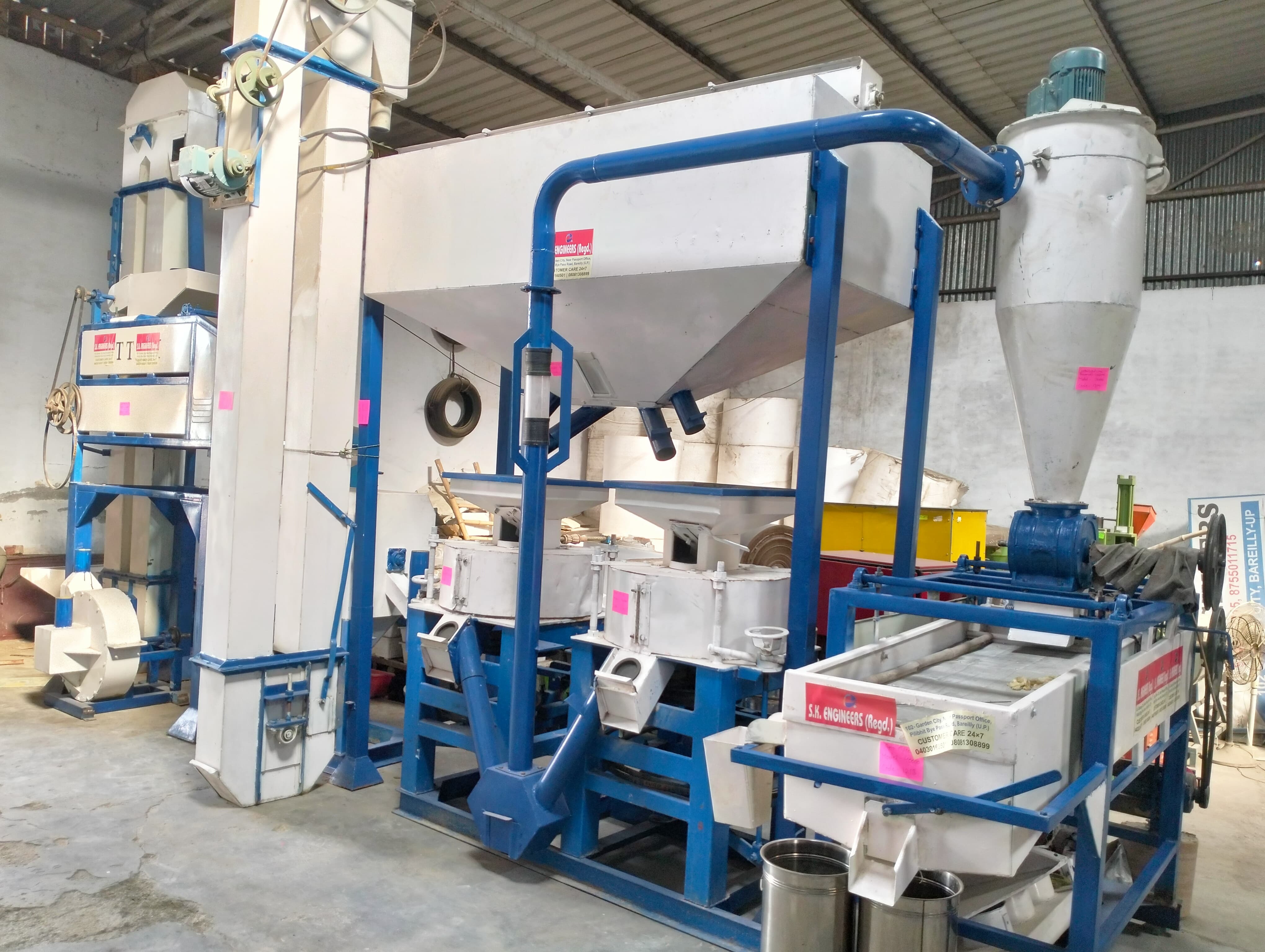 Fully Automatic Flour mill plant 250 kg hr