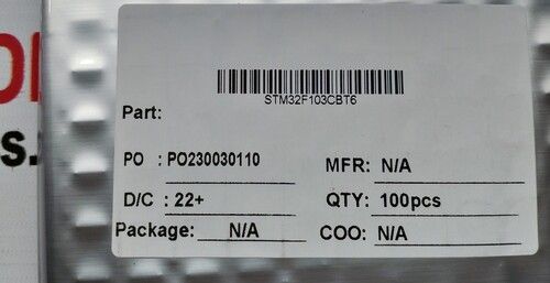 STM32F103CBT6    ARM Microcontroller