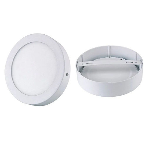 Lumonaire Round Surface Panel Light Body Material: Aluminum