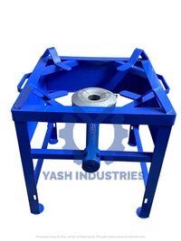 18 x 18 x 18 Mild Steel Bandpatti Heavy Gas Bhatti/ Gas Stove / Gas Chula